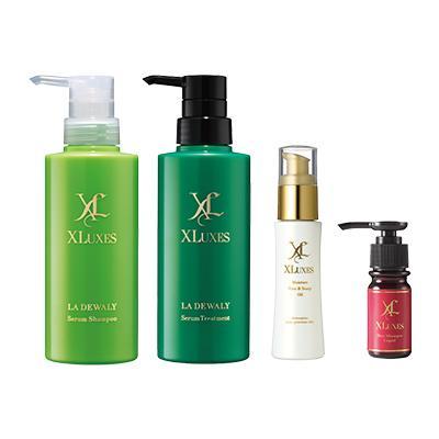 【定番セレクトシリーズ】XLUXES艶髪・頭皮ケアセット 31212 ヒト幹細胞 頭皮ケアセット エイジングケア シャンプー トリートメント ダメージ補修 うねり スカルプケア 高保湿 